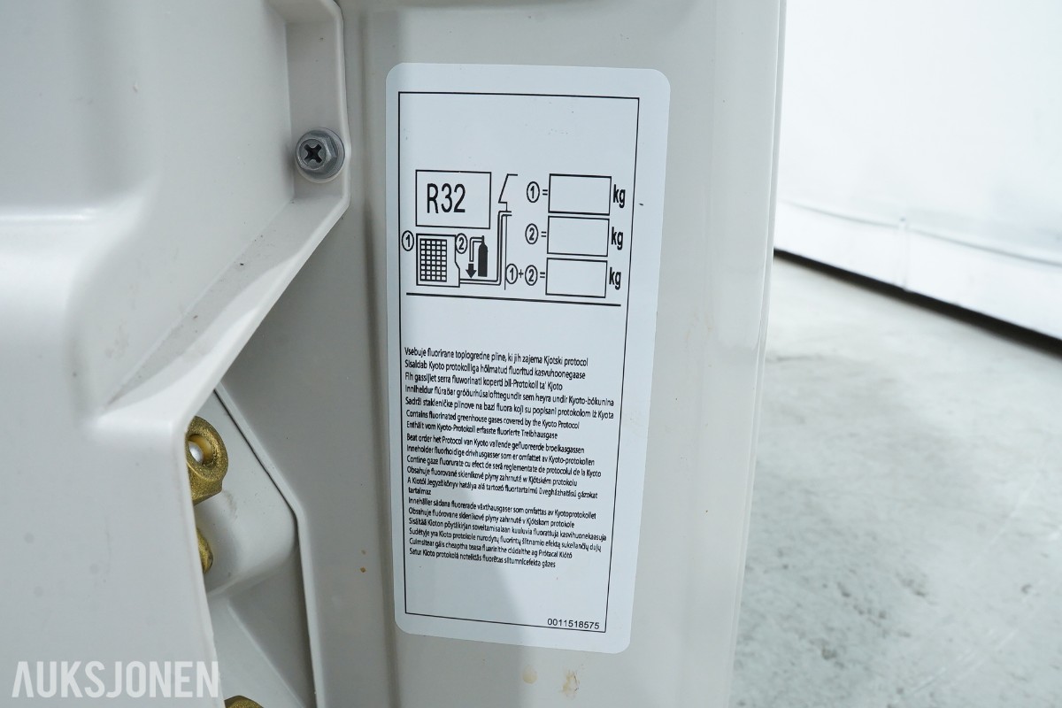 2025 Haier varmepumpe 1U25KEHFRA-NR(N) + tilbehør