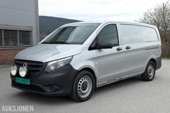 2017 Mercedes-Benz Vito, 2.1 D 136 HK 4MATIC AUT VARMER HENGERFESTE DOBBELTGULV INNREDNING KAMERA CRUISE 