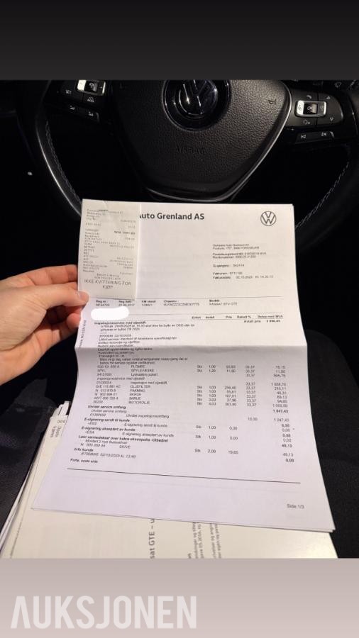 2017 Volkswagen Passat 1.4 TSI 272hk DSG Adaptiv CruisekontrollLED-lys