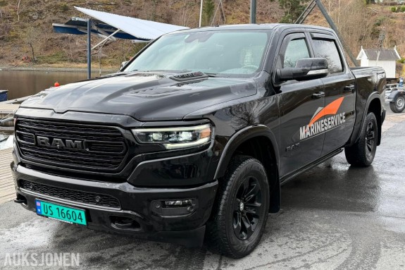 2021 RAM 1500 LIMETED NIGHT EDITION 4X4 ACC LUFT HENGERFESTE 360-KAMERA HARMAN/KARDON 