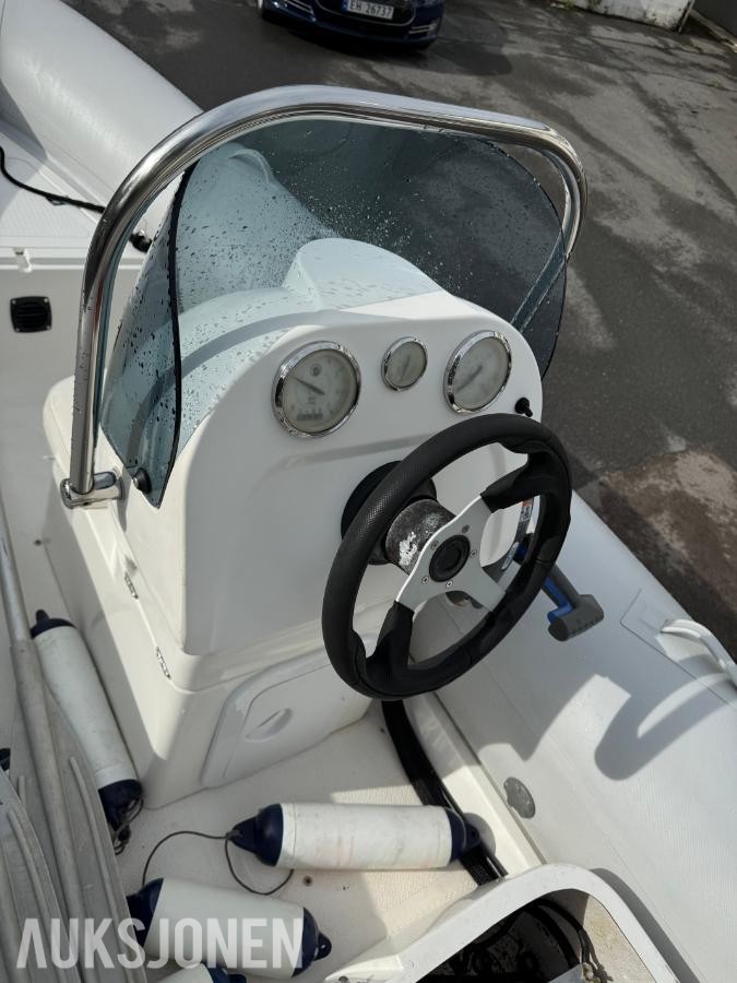 BRIG F450L / 50HK Evinrude E-Tec/Respo 750 MR henger