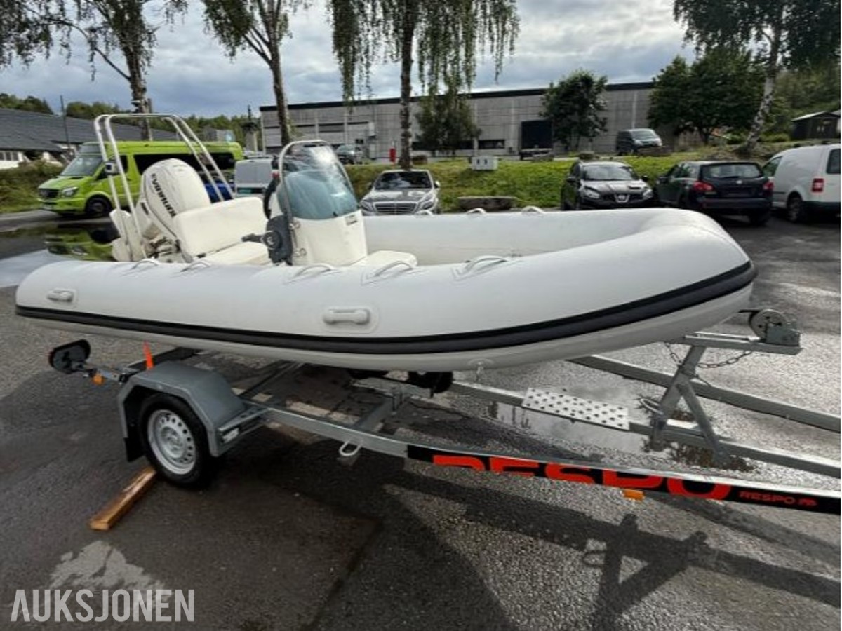 BRIG F450L / 50HK Evinrude E-Tec/Respo 750 MR henger