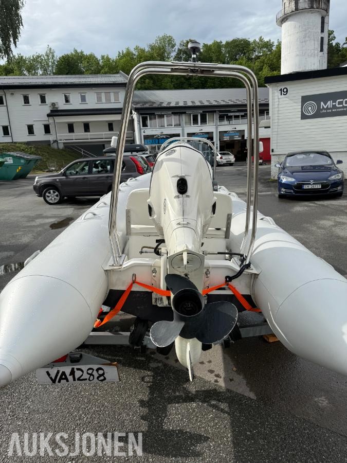 BRIG F450L / 50HK Evinrude E-Tec/Respo 750 MR henger