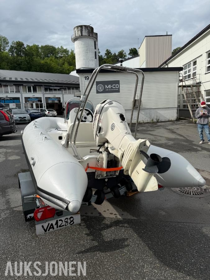 BRIG F450L / 50HK Evinrude E-Tec/Respo 750 MR henger