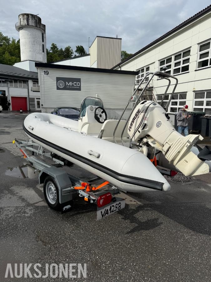 BRIG F450L / 50HK Evinrude E-Tec/Respo 750 MR henger