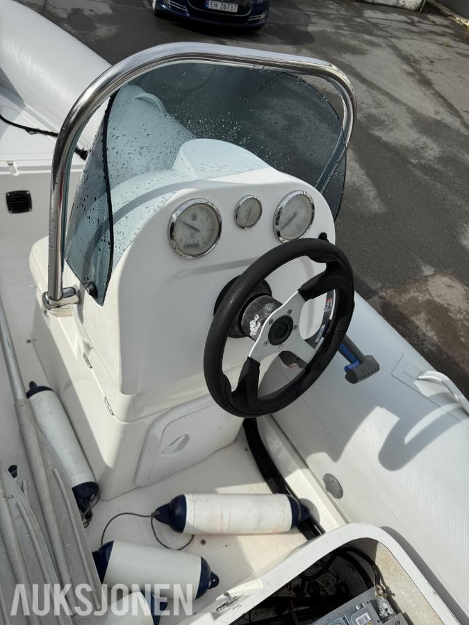 BRIG F450L / 50HK Evinrude E-Tec/Respo 750 MR henger