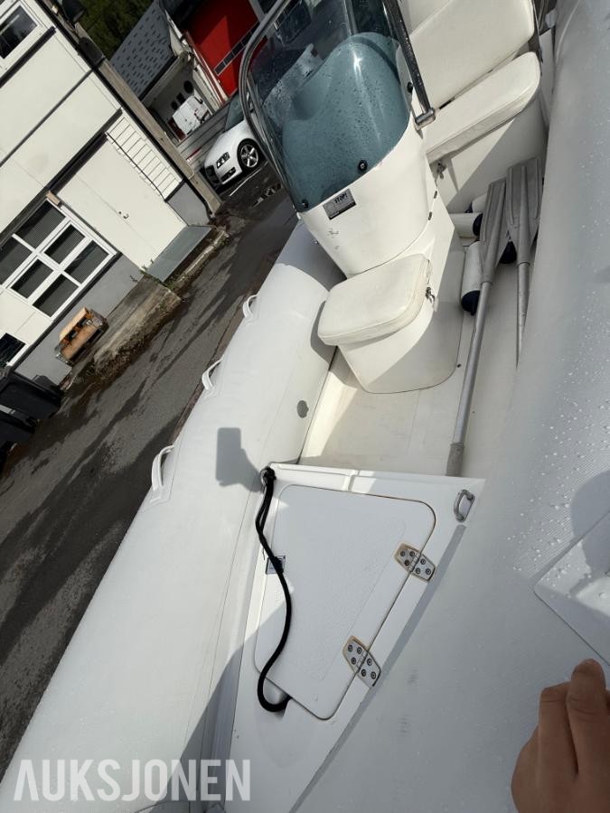BRIG F450L / 50HK Evinrude E-Tec/Respo 750 MR henger