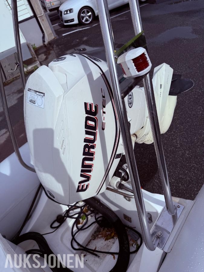 BRIG F450L / 50HK Evinrude E-Tec/Respo 750 MR henger