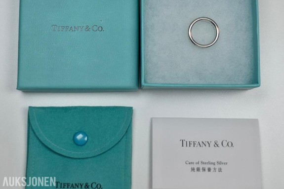 Tiffany & Co. sølvring – original