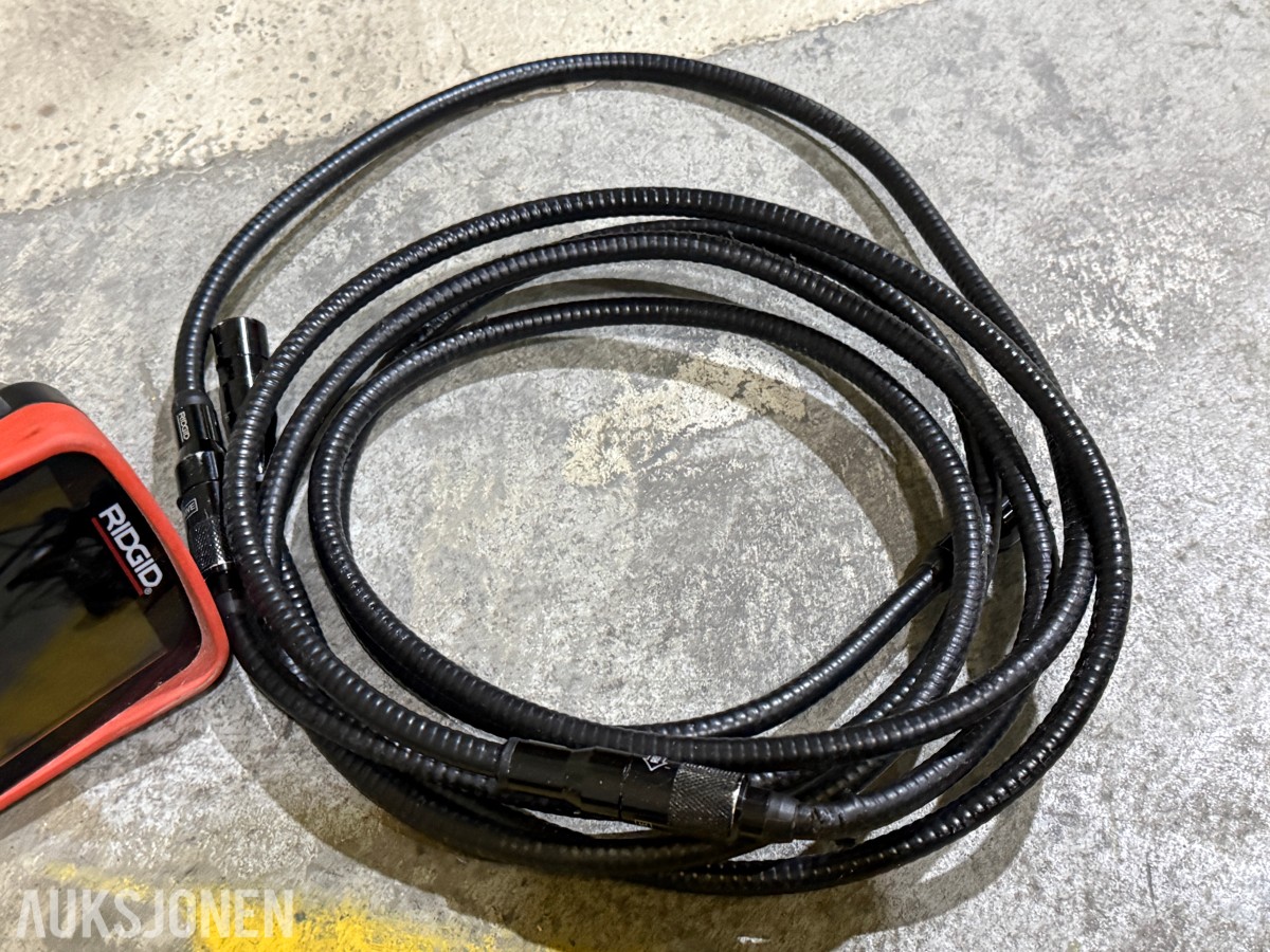 RIDGID micro CA-330 inspeksjonskamera med tilbehør