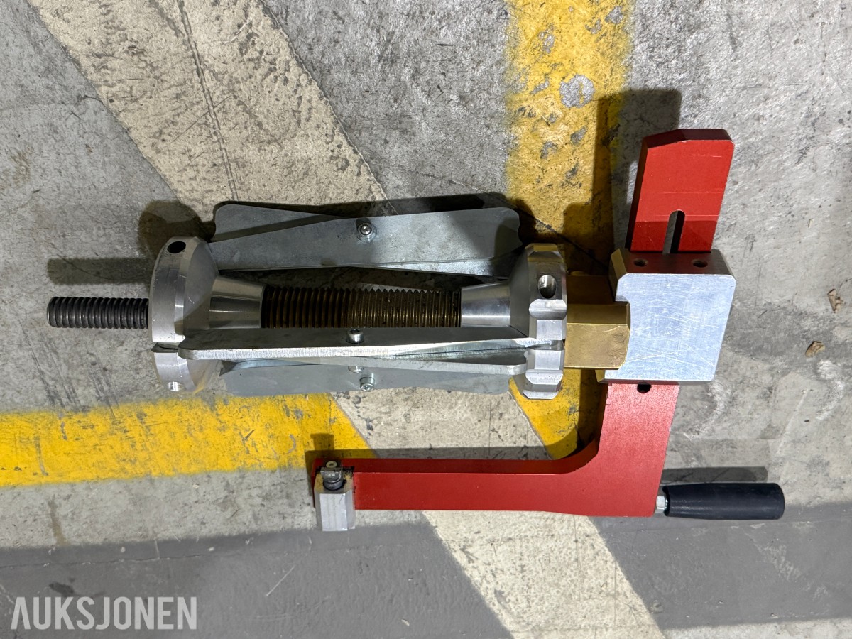 Rørklemme/avstengningsverktøy 180–400 mm + RIDGID 326 flenseverktøy i koffert