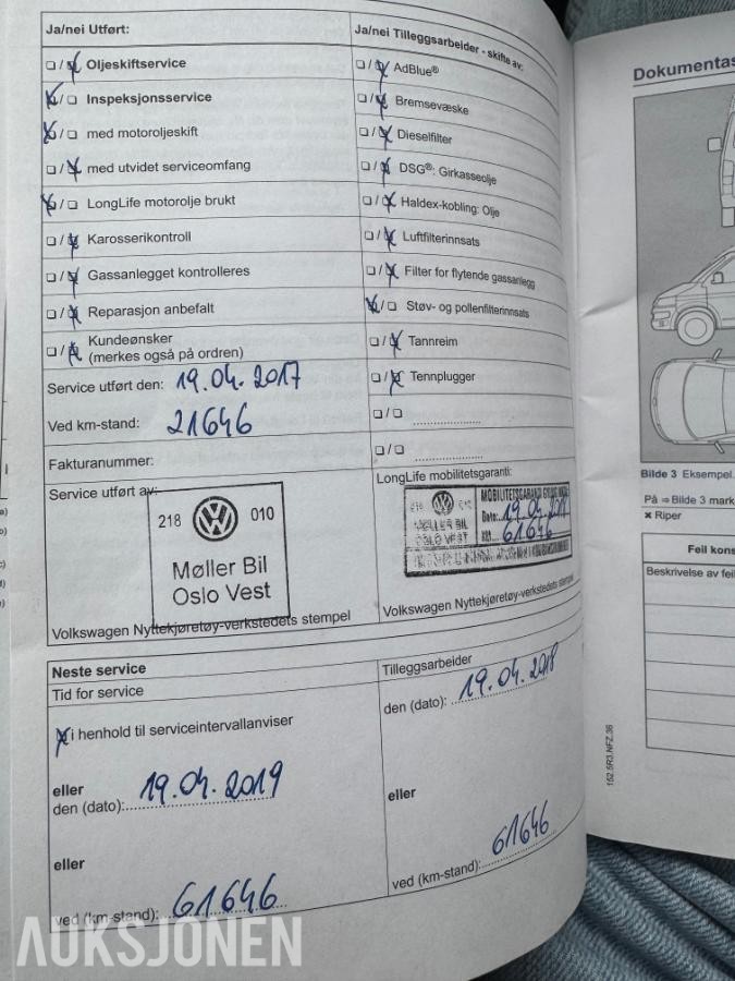 2015 Volkswagen Caravelle 2.0 114hk Diesel 8-seter Skyvedører Cruise control