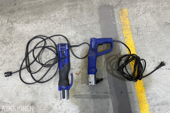2 stk Geberit Novopress pressverktøy EFP 203 og ECO 202 230V