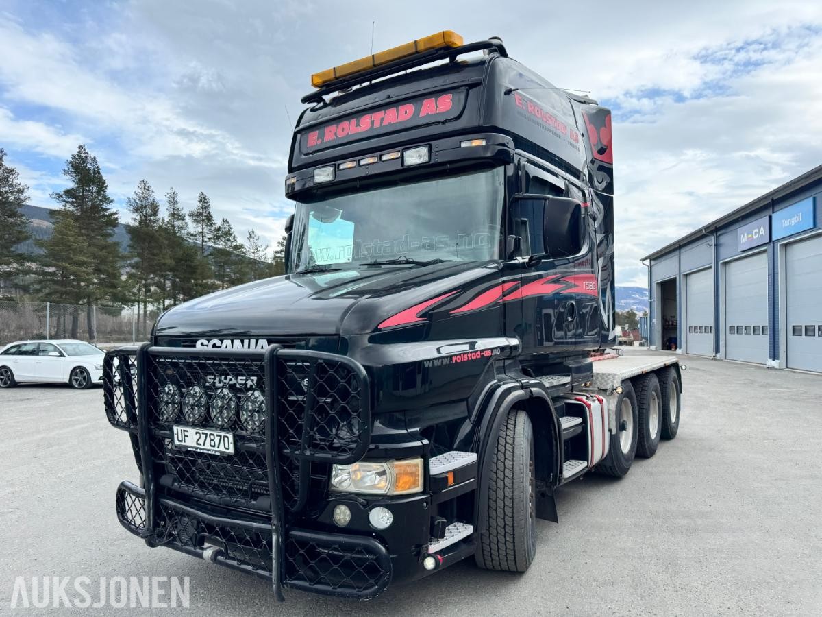 2005 Scania T 580 LA8X4 HHA 4-akslet trekkvogn.