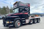 2005 Scania T 580 LA8X4 HHA 4-akslet trekkvogn.