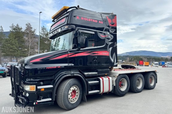 2005 Scania T 580 LA8X4 HHA 4-akslet trekkvogn.