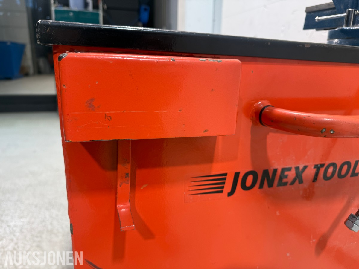 Jonex verktøytralle med skrustikke