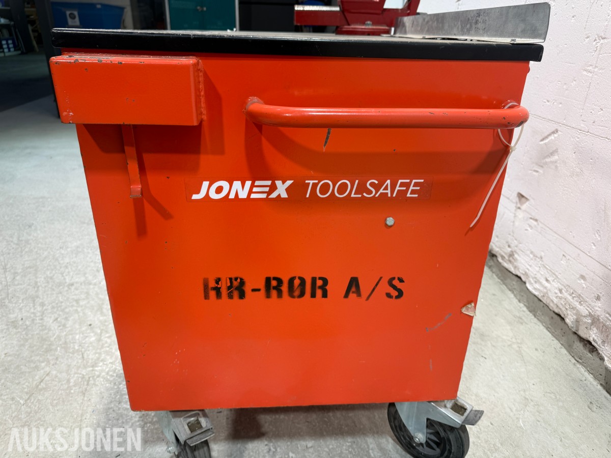 Jonex verktøytralle med skrustikke
