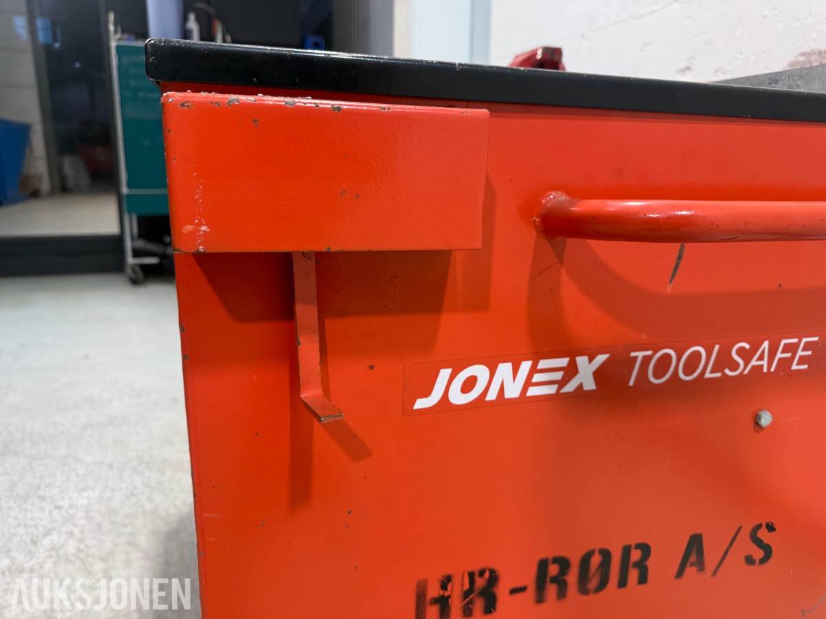 Jonex verktøytralle med skrustikke