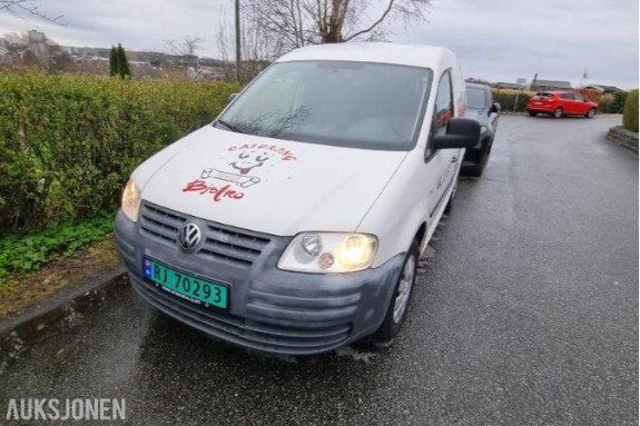 2007 Volkswagen Caddy 1.9 Diesel eu ok til 06.2027 - Ingen minstepris