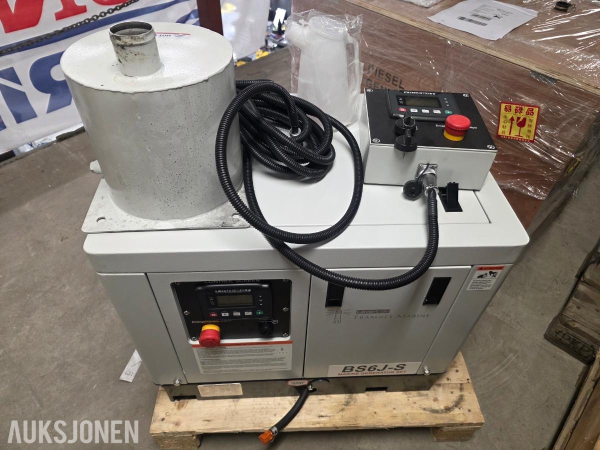 2025 BS6J-S 6kw Marine Generator