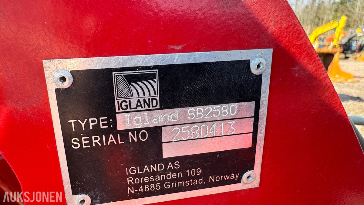2025 IGLAND SB 2580 SNØFRES