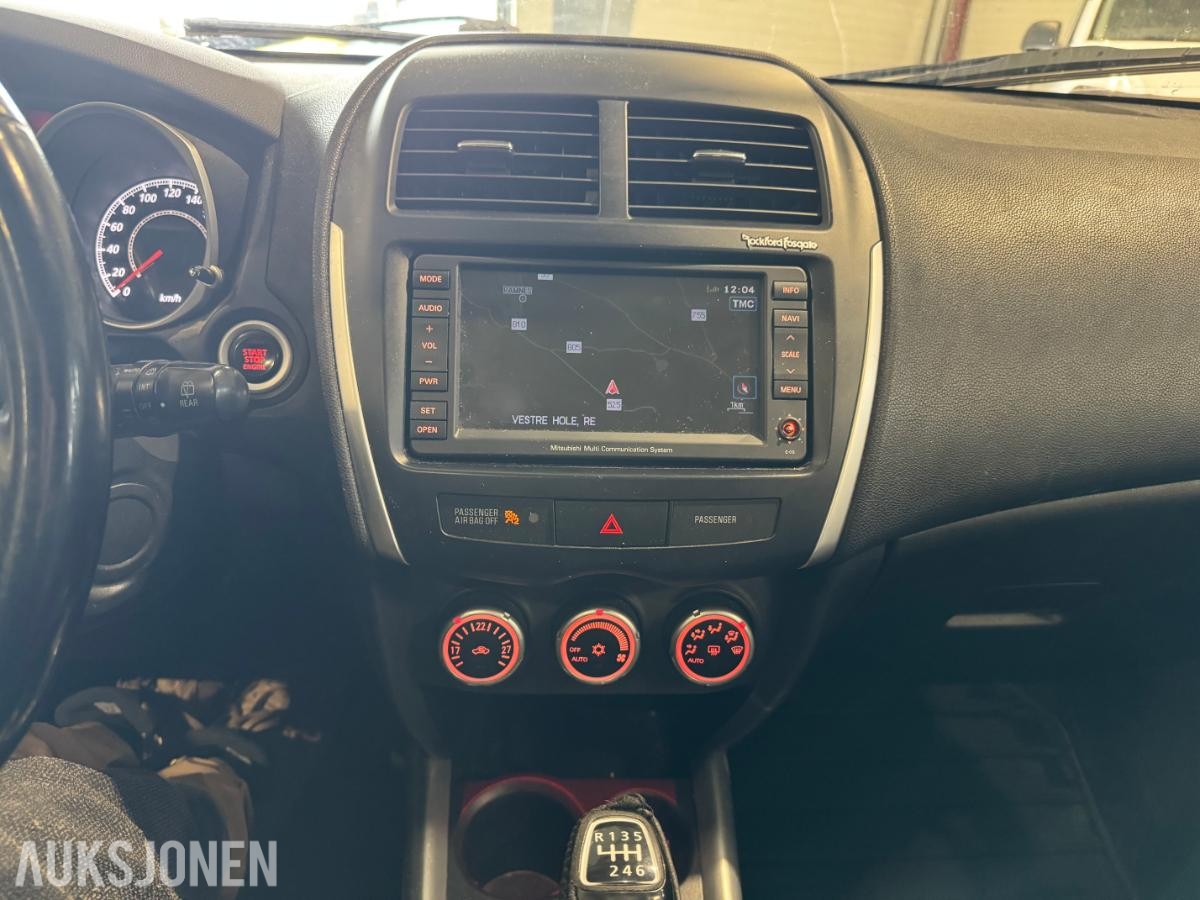 2011 Mitsubishi ASX 1.8 diesel 150hk 4WD reparasjonsobjekt 