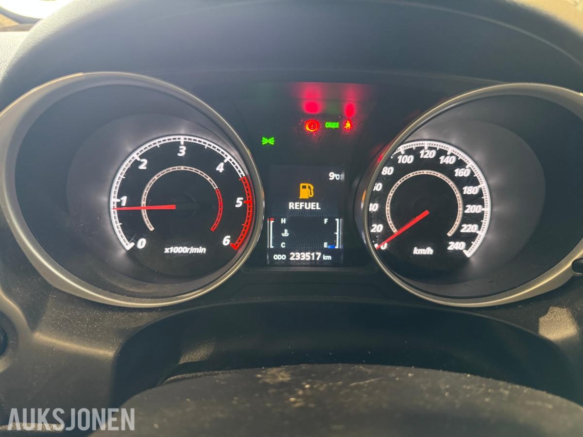 2011 Mitsubishi ASX 1.8 diesel 150hk 4WD reparasjonsobjekt 