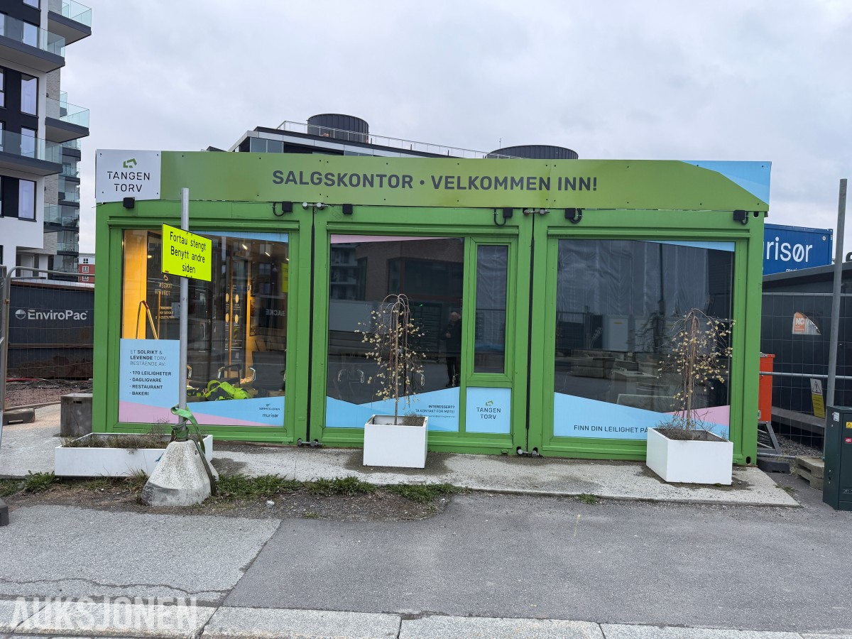 SHOWROOMCONTAINER - SALGSCONTAINER - SALGSKONTOR 