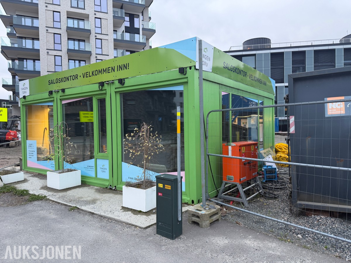 SHOWROOMCONTAINER - SALGSCONTAINER - SALGSKONTOR 