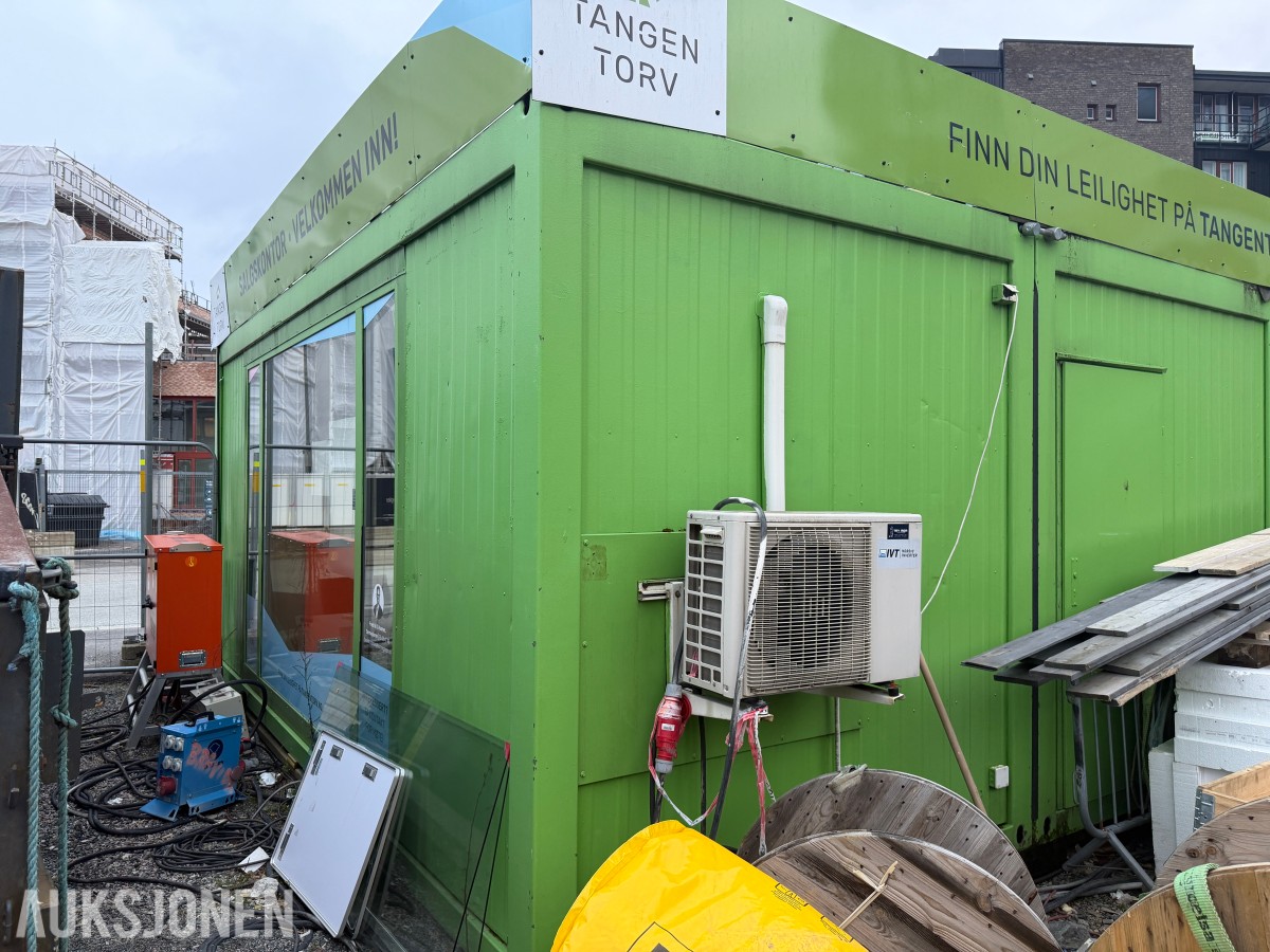 SHOWROOMCONTAINER - SALGSCONTAINER - SALGSKONTOR 