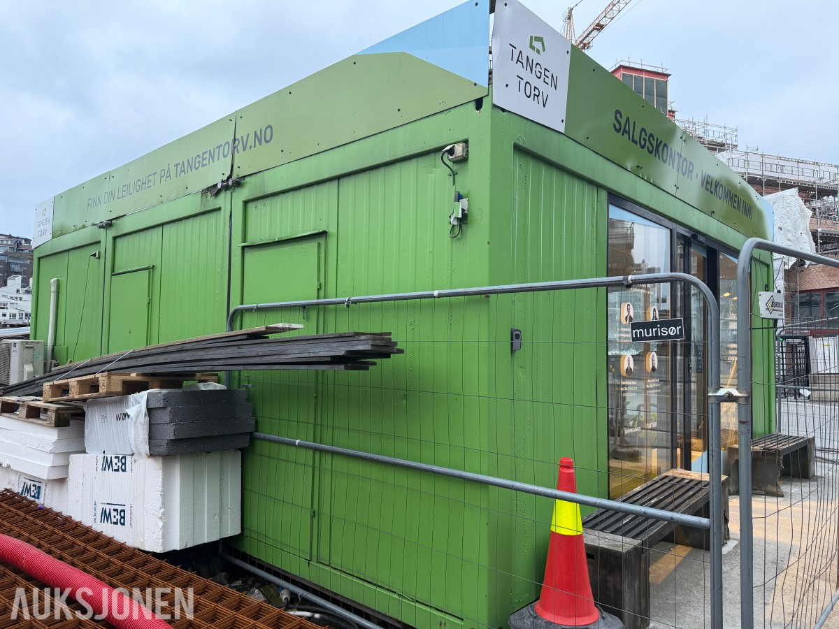 SHOWROOMCONTAINER - SALGSCONTAINER - SALGSKONTOR 
