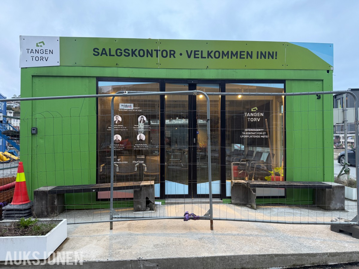 SHOWROOMCONTAINER - SALGSCONTAINER - SALGSKONTOR 