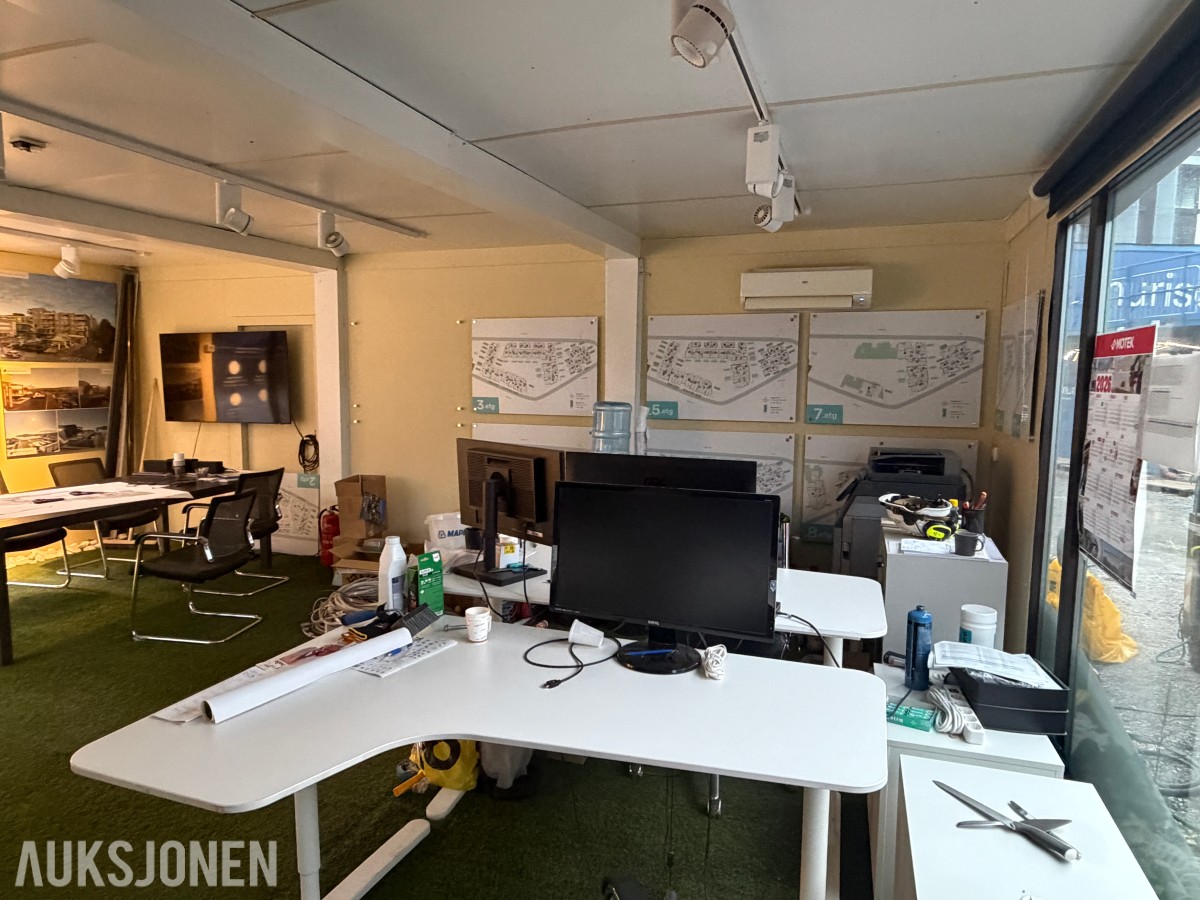 SHOWROOMCONTAINER - SALGSCONTAINER - SALGSKONTOR 