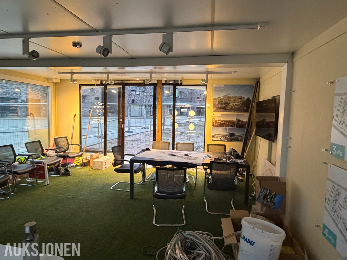 SHOWROOMCONTAINER - SALGSCONTAINER - SALGSKONTOR 