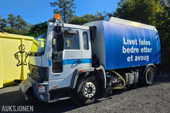 1995 Volvo FL 618 Feiebil - 160527 km - Nyttelast 4225 kg
