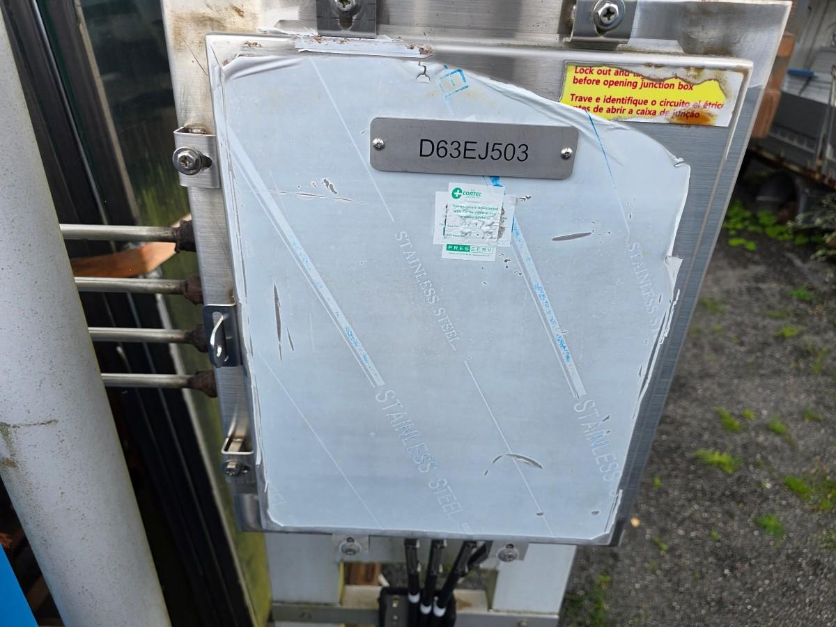 2 stk ubrukte CompAir D155 Kompressorer som er seriekoblet