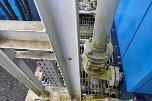 2 stk ubrukte CompAir D155 Kompressorer som er seriekoblet