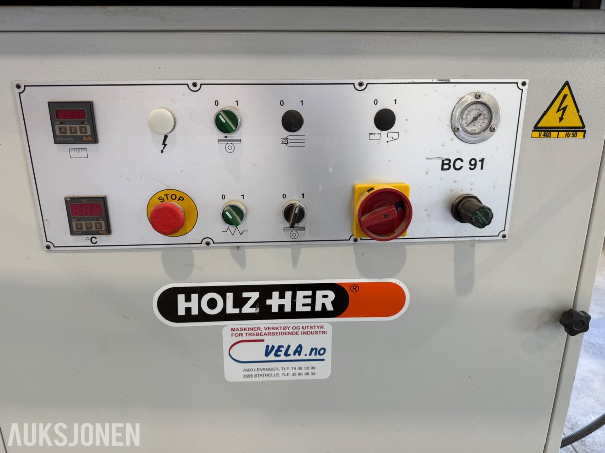 Holzher kantfres + kantlimemaskin