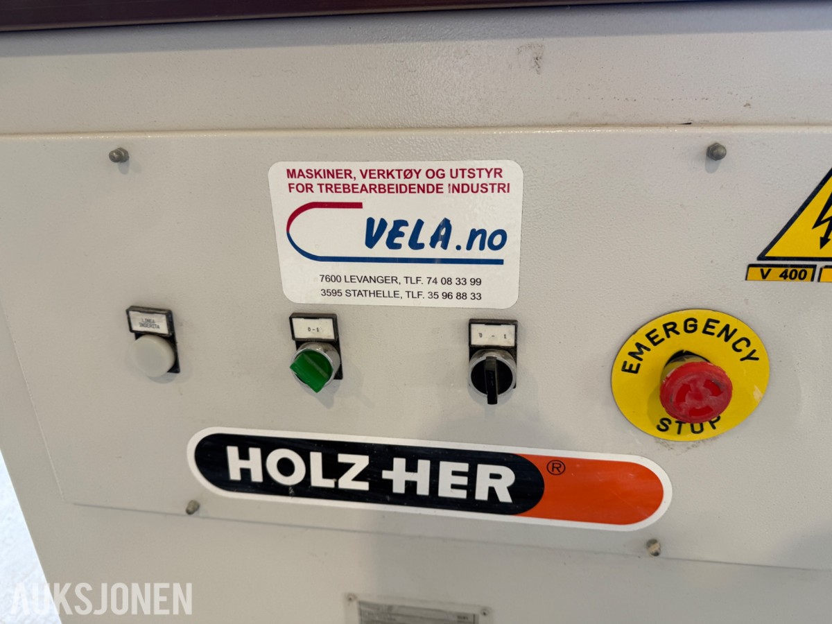 Holzher kantfres + kantlimemaskin