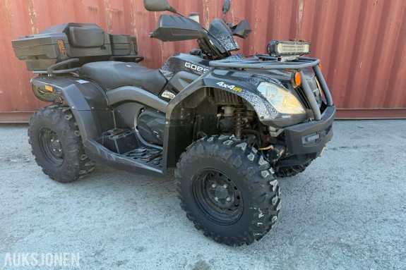 2019 Goes IRON 450 4X4 - 48 timers auksjon - SERVO - T3B 60KM/T - EKSTRALYS OG BAGASJEBOKS (CF MOTO)