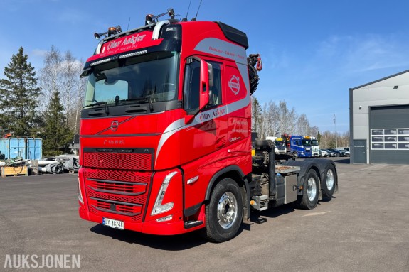 2023 Volvo FH 500 Kranbil/Trekkvogn - EU OK - Kun 155582km - 6x2 - 24tm Palfinger