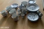 parti med Royal Copenhagen servise eldre modell