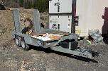 2017 Ifor Williams GH1054BT - 2-akslet maskinhenger med kjørebruer