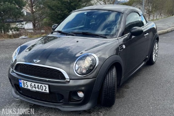 2013 Mini Cooper Coupe R58 1.6, 95357, Cruisekontroll, Harman Kardon, Skinnseter, S+V dekk