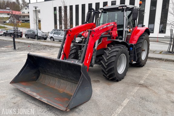 2024 Massey Ferguson 6S.165 Dyna-VT - Med frontlaster - 50 km/t - kraftuttak foran - EU godkjent til oktober 2028 