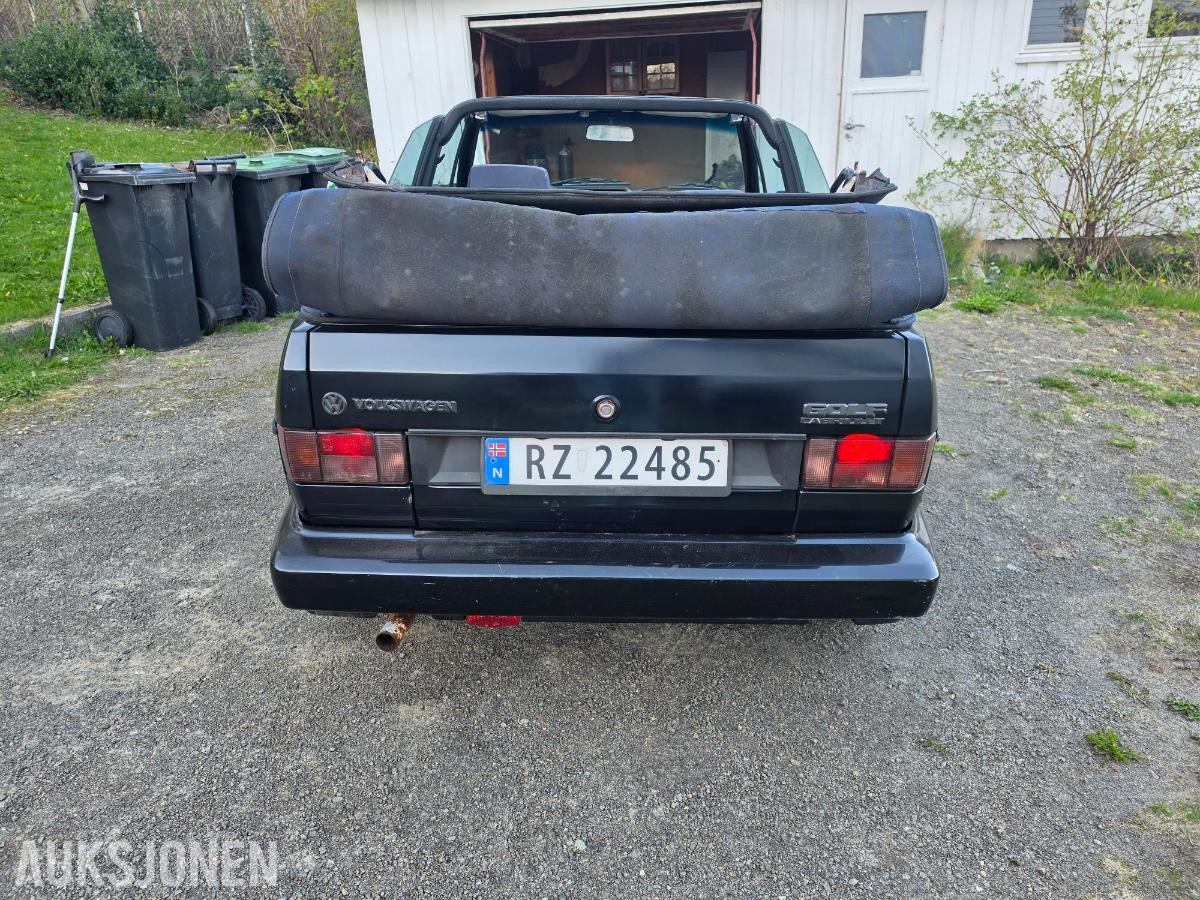 VW Golf Cabriolet Etienne Aigner Karmann – BBS – 163 000 km – Klassisk