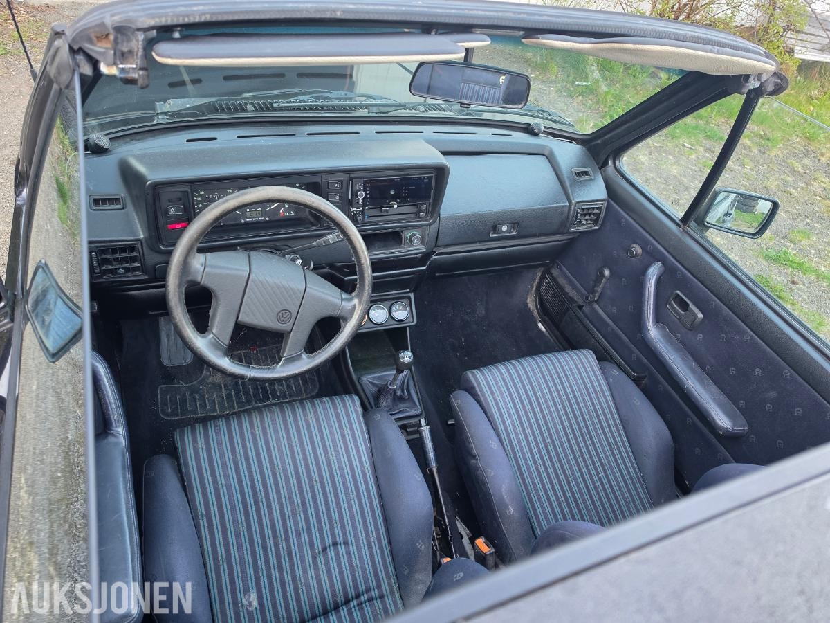 VW Golf Cabriolet Etienne Aigner Karmann – BBS – 163 000 km – Klassisk