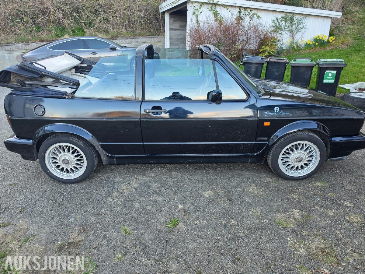 VW Golf Cabriolet Etienne Aigner Karmann – BBS – 163 000 km – Klassisk