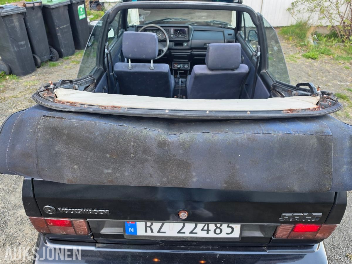 VW Golf Cabriolet Etienne Aigner Karmann – BBS – 163 000 km – Klassisk